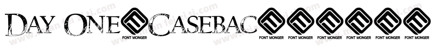 Day One-Casebac字体转换